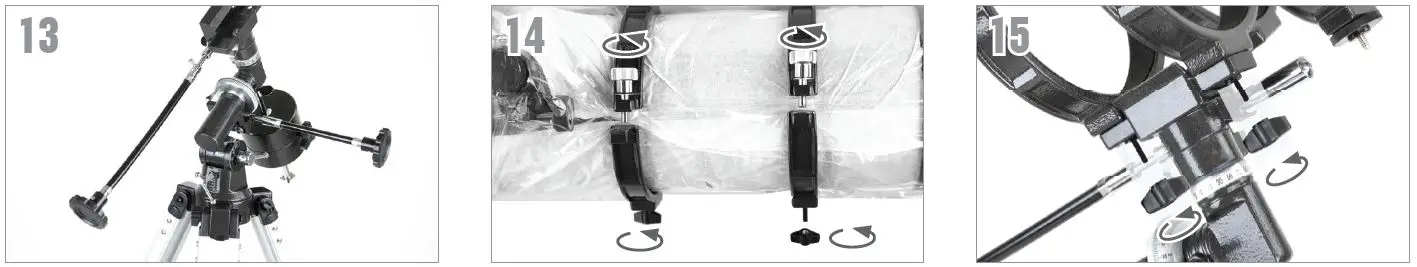 CELESTRON 21045 114EQ Powerseeker Telescope Installation Guide Fig5