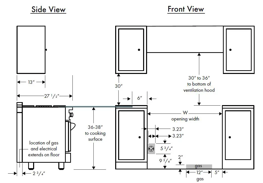 ZLINE RA36 Stainless Steel Dual Fuel Range fig6