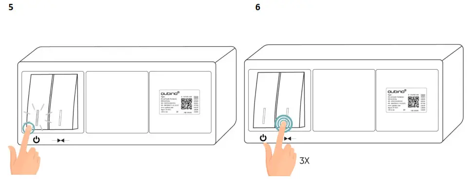 Qubino 09285 Smart Leak Protector- 5