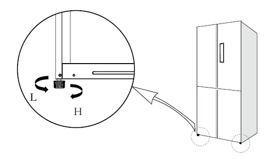 LORD C12 Combined Fridge fig 10