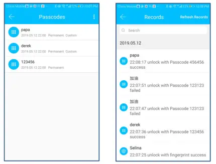 Zhongshan Bafangtong Commerce G6-WT Smart Lock - Add Users By App