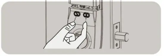 Zhongshan Bafangtong Commerce G6-WT Smart Lock - System restore factory settings