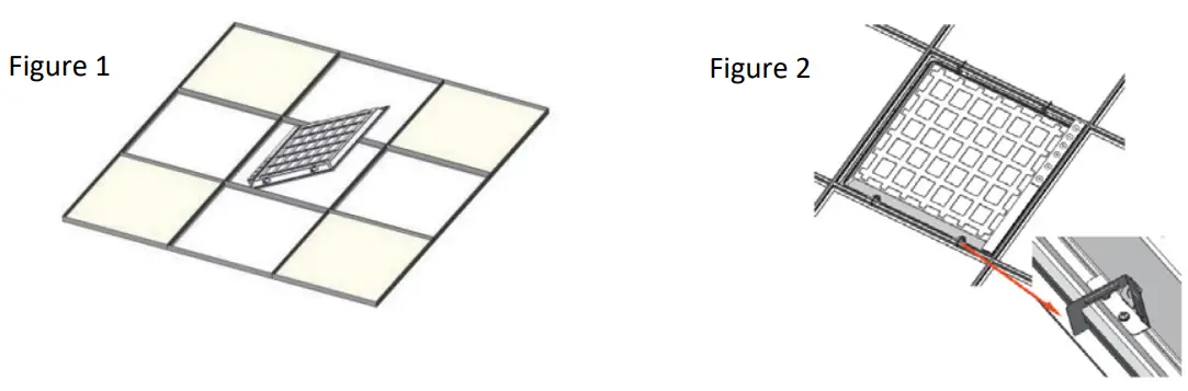 VENTURE Lightings CCT and Wattage Selectable BackLit LED Panel - STEP 3