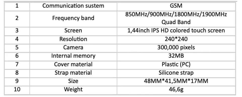 DAS 4 SG53 Smartwatch 7
