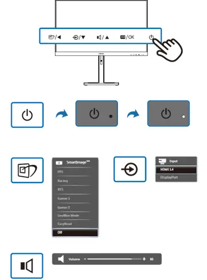 PHILIPS 242E1 Gaming Monitor fig 3