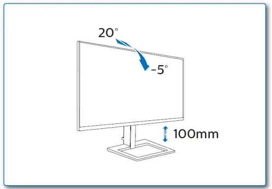 PHILIPS 242E1 Gaming Monitor fig 8