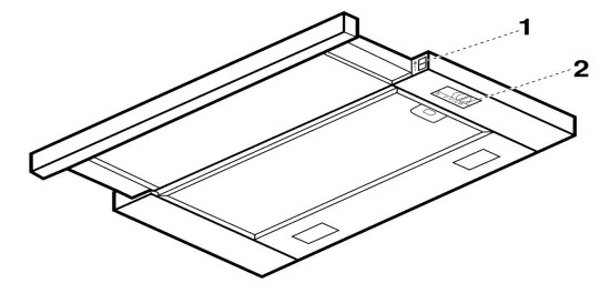 BOSCH DFT63CA20Q Extractor Hood - appliance