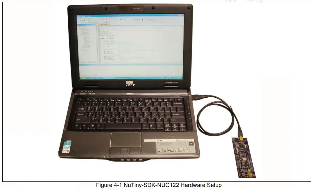 nuvoTon NuTiny SDK NUC122 ARM Cortex M0 32 Bit Microcontroller - Figure 4-1
