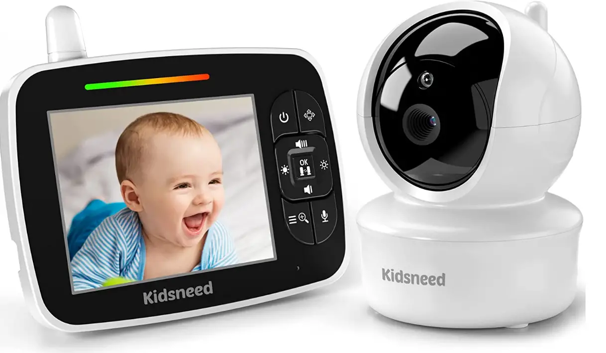 Baby-Monitor-Kidsneed-Video-Baby-Monitor-with-Remote-Pan-Tilt-Zoom-Camera-and-Audio-image