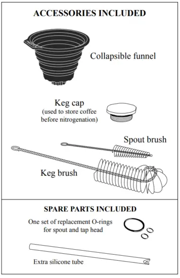 PRESTO Nitro Coffee Dispenser - fig3