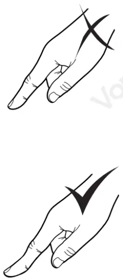 VonHaus 2000158 2800W Dual Induction Hob - CONTROL PANEL