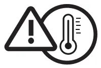 VonHaus 2000158 2800W Dual Induction Hob - warning1