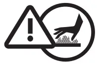 VonHaus 2000158 2800W Dual Induction Hob - warning2