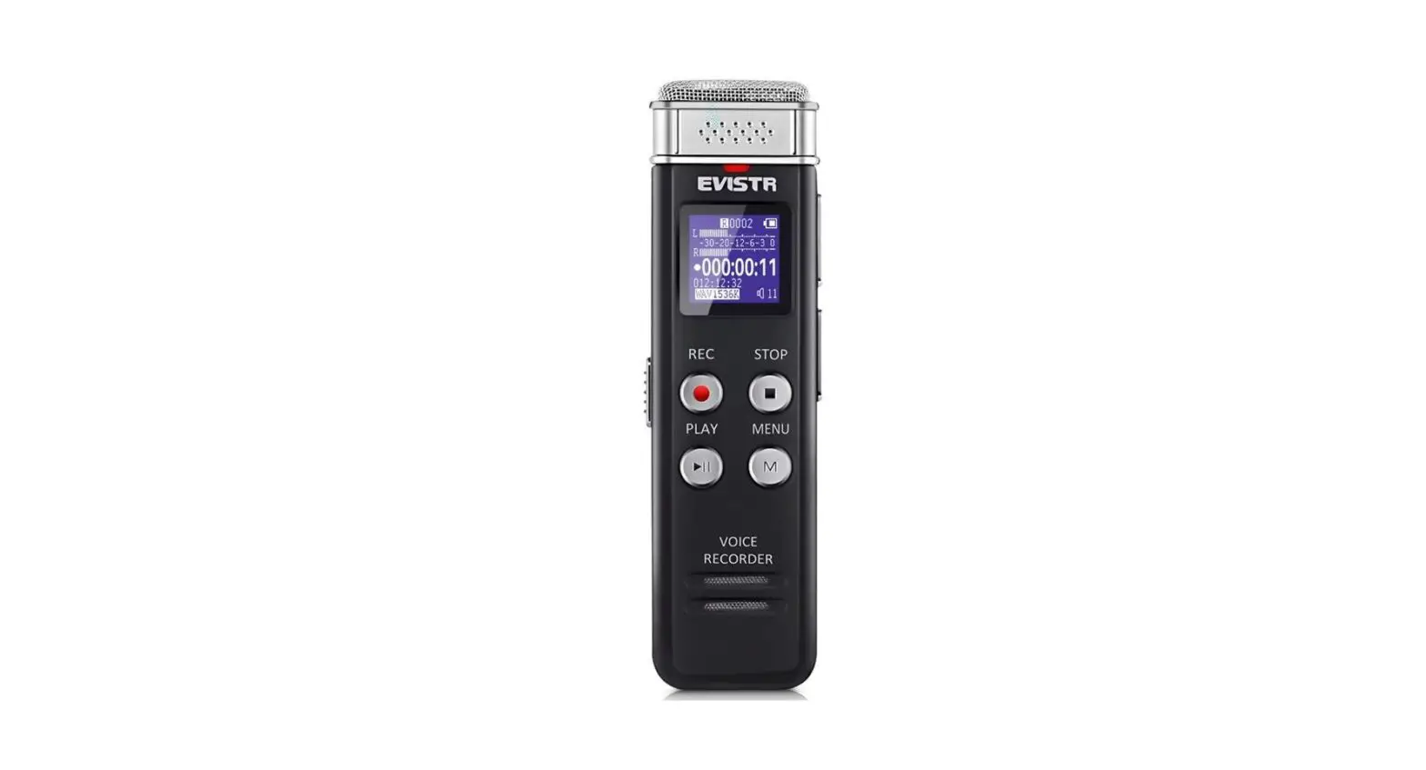 Evistr 16gb Digital Voice Recorder Voice Activated Recorder With Playback-complete Features/user Manual