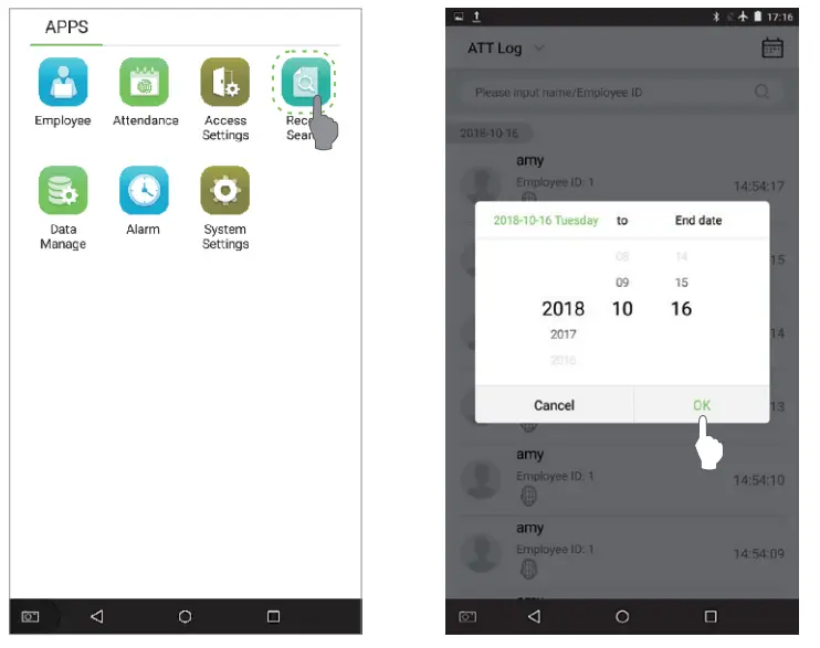 eSSL SpeedFace Series Biometric Face Recognition System - Fig15