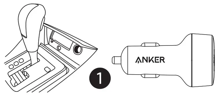 ANKER Power Drive III Duo Yousing your Product 1