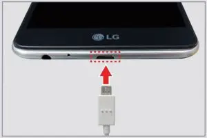 FIG 7 Charge your phone