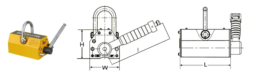 AMF MAGNETICS 89131 Magnetic Lifters 2