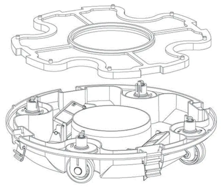 aiper HJ1102 Robotic Pool Cleaner - fig 3