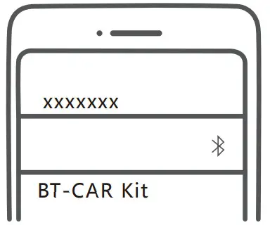 Dongguan Kwd Electronic C20 USB Car Bluetooth MP3 Music Player With Colorful Lights - Bluetooth pairing