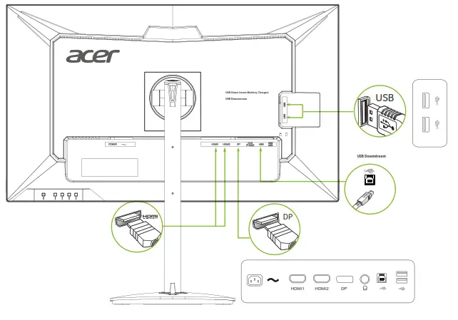 acer CBA322QU CB2 Series LCD Monitor - monitor