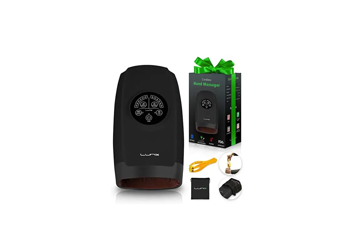 Lunix Lx3 Cordless Electric Hand Massager User Manual