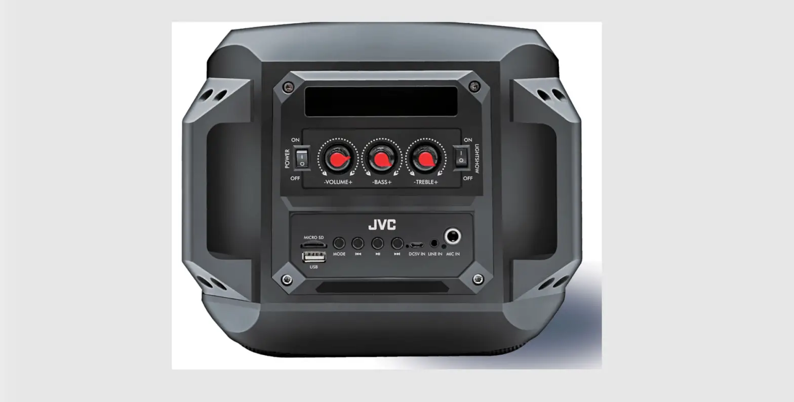 Jvc Xs-n1112ba Portable Bluetooth Speakers User Manual