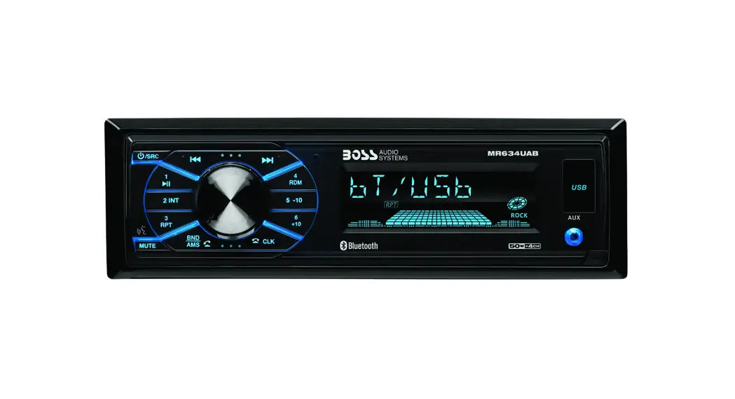 Boss Audio Mr634uab Bluetooth Fully Marinized Mp3 Compatible Digital Media Am Or Fm Receiver User Manual Boss Audio Mr634uab Bluetooth Fully Marinized Mp3 Compatible Digital Media Am Or Fm Receiver User Manual