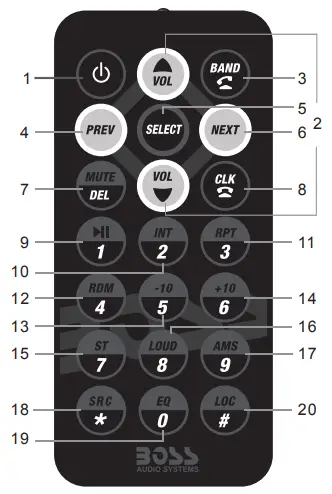 BOSS AUDIO MR634UAB Bluetooth Fully Marinized MP3 Compatible Digital Media AM or FM Receiver - fig7