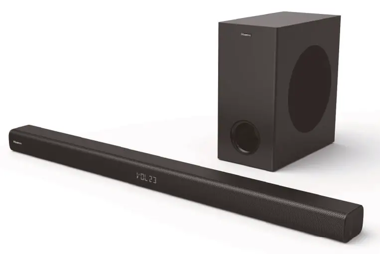 Hisense Hs218 2.1-inch Soundbar With Wireless Subwoofer User Manual