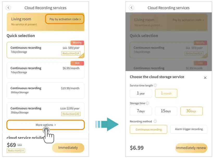 HeimVision HMA2 Smart Wi-Fi Camera - more oftion