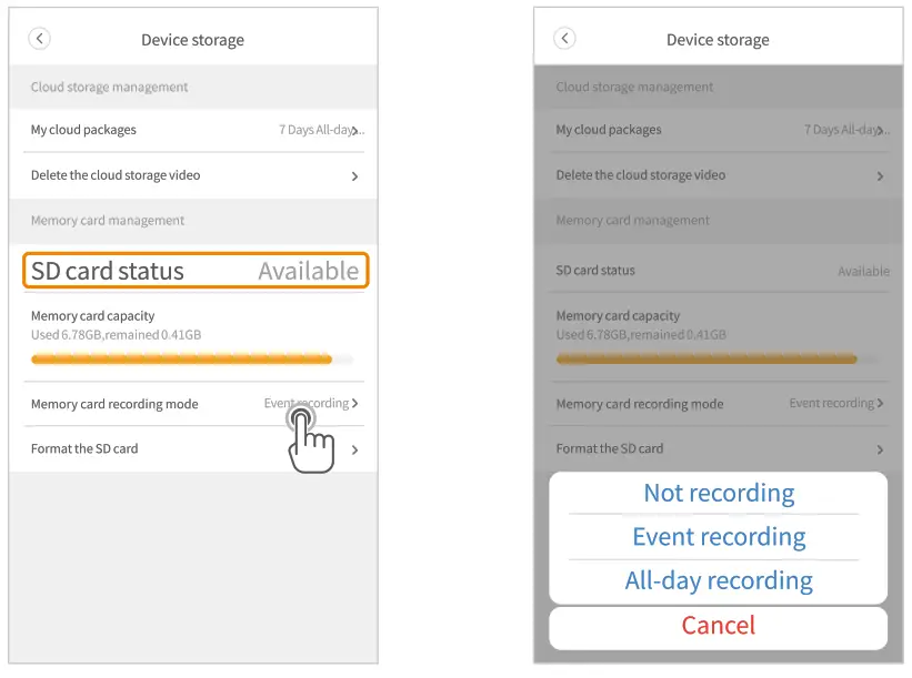 HeimVision HMA2 Smart Wi-Fi Camera - tap racode