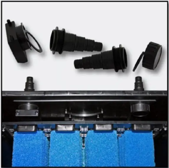 sunsun 54001 Indications Bio Pond Filter Set - Filter