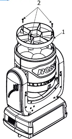 ROBE 150 RGBA LED Beam - array