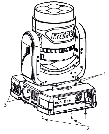ROBE 150 RGBA LED Beam - fig 9