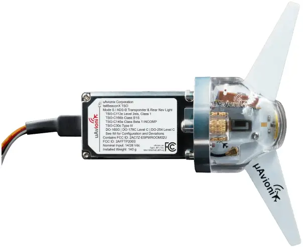 uAvioni tailBeaconX TSO ADS-B Transponder