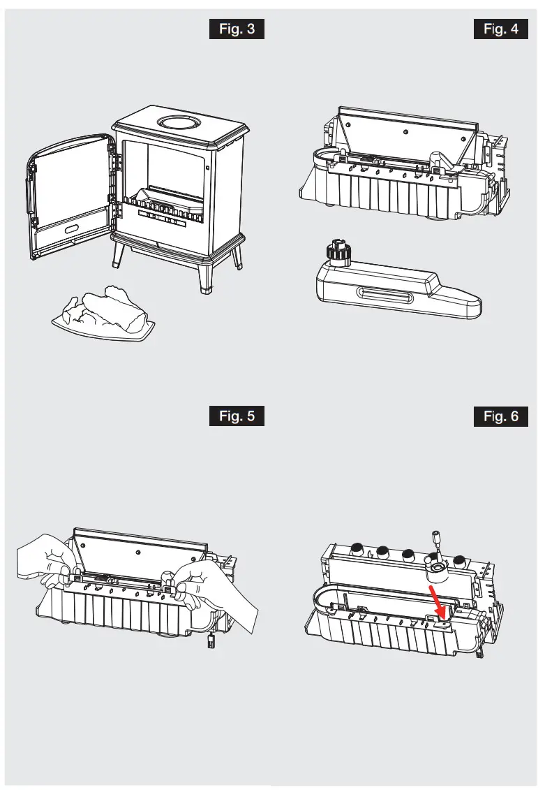 Dimplex EVN20SL Opti-myst Electric Stove - Figure 2