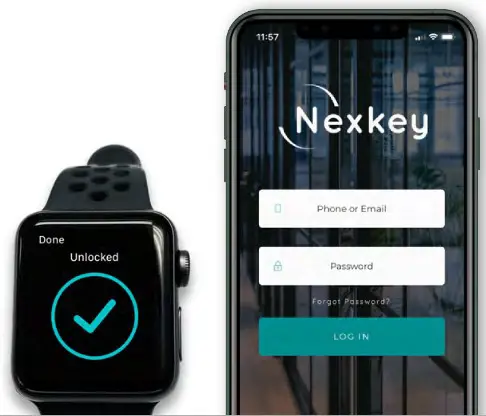 Nexkey Solo Smart Door Lock - app