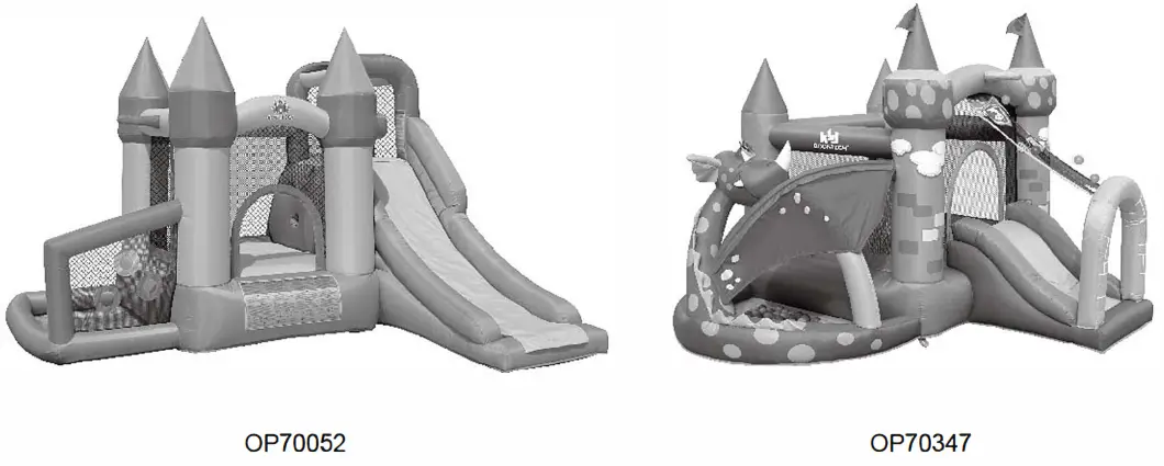 COSTWAY OP70024 Inflatable Bouncer - fig 3