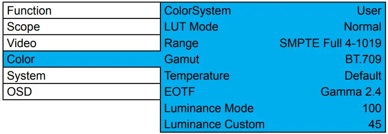 FSi XM552U 55 Inch UHD OLED Monitor - fig8