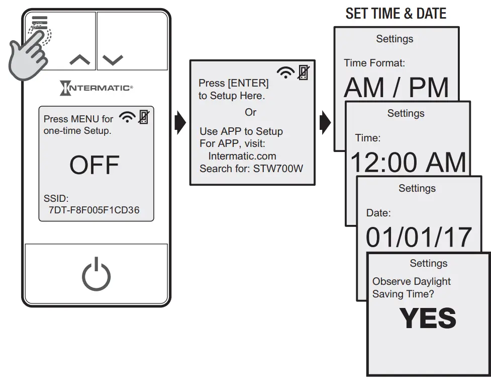 INTERMATIC STW700W Standard Smart Programmable Timer - WIRING 2