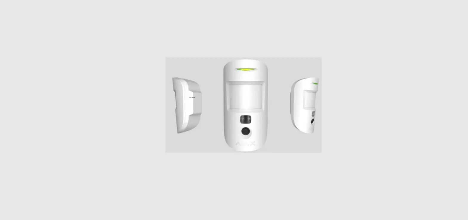 Ajax Motioncam Wireless Motion Detector User Manual