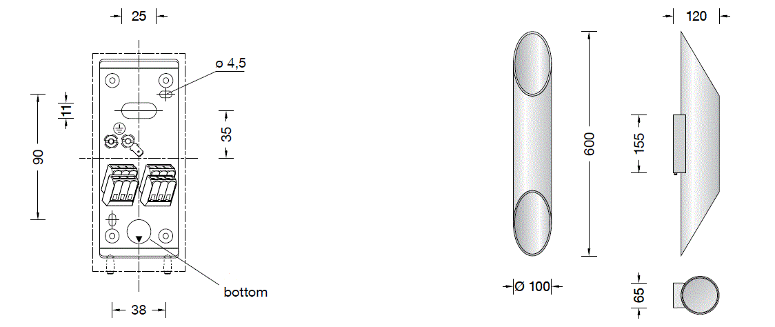 BEGA-51056-Studio-Line-White-Velvet-Wall-Luminaire-fig-1