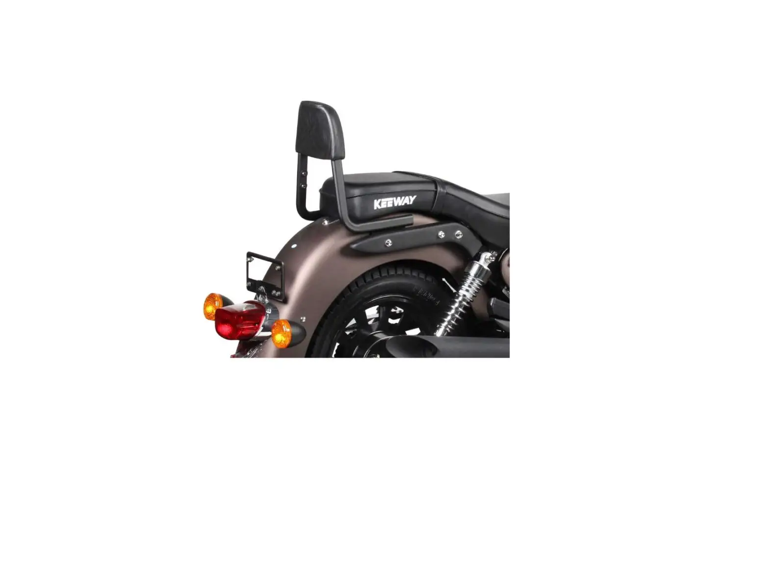 Shad K0sp12sn Keeway Superlight 125 Kit Sissy Bar User Manual