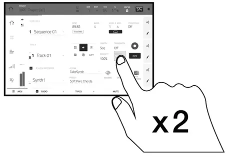 AKAI MPC KEY 61 Standalone Production Workstation and Synthesiser - Using the Display2