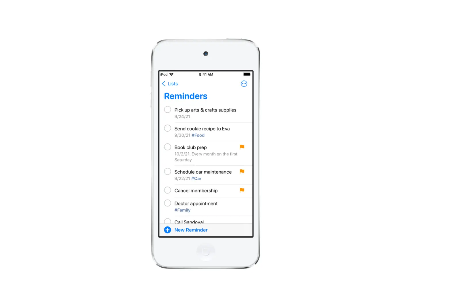 Set Up Reminders Accounts On Ipod Touch