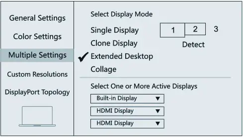 LASUNEY Troubleshooting - How to get extend mode 1