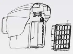 KENT KC-T3520 Cyclonic Vacuum Cleaner - hepa