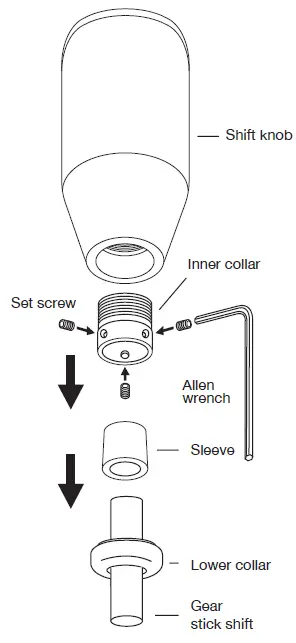 TYPE S-AC58274-Carbon-Fiber-Shift-Knob-FIG-1