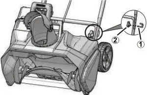 INSTALL THE MIDDLE HANDLE